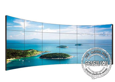 10W ο ψηφιακός τηλεοπτικός τοίχος 55 ίντσα 4*8 συστημάτων σηματοδότησης έκαμψε την εξαιρετικά μεγάλη οθόνη αφής της Samsung IR
