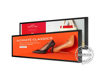 Το αρρενωπό OS WIFI εξαιρετικά ευρέως τέντωσε το διαφημιστικό όργανο ελέγχου επιτροπή 700 ραφιών τοπ LCD επιδείξεων ΔΙΕΘΝΏΝ ΕΙΔΗΣΕΟΓΡΑΦΙΚΏΝ ΠΡΑΚΤΟΡΕΊΩΝ 48,5 ίντσας ψείρες