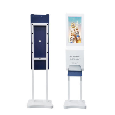 21.5» πάτωμα επίδειξης που στέκεται Sanitizer χεριών Touchless το διανομέα