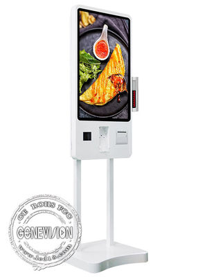Apple Google Smart Tap 32 ιντσών χωρητική οθόνη αφής Φαστ Φουντ Κιόσκο αυτοεξυπηρέτησης με σύστημα κλήσης