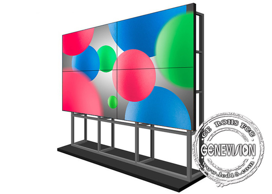 65 τηλεοπτικός τοίχος αλυσίδων 2x2 LCD DP Daisy ίντσας BOE 4K με τη μήτρα