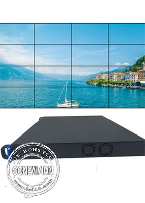 Το αργίλιο Shell ΕΚΑΝΕ τηλεοπτικό Bezel τοίχων 55inch 500cd/M2 3.5mm LCD